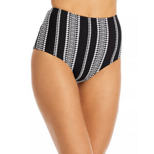 Lemlem Womens Luchia Printed High Waist Bikini Bottom Size M 16077